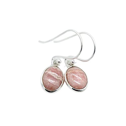 925 Sterling Silver Rhodochrosite Oval...