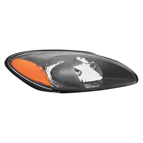 Image of Headlights Assembly Compatible With 2000 2001 2002 2003 2004 2005 2006 2007 Ford Taurus Replacement Headlamp Fit For 00-07 Taurus Head Light Black
