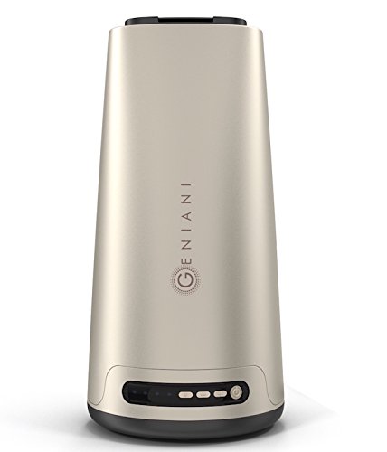 Ultrasonic Cool Mist Humidifier - Best Air Humidifiers for Bedroom / Living Room / Baby with Night Light - Whole House Solution - Large 3L Water Tank - Auto Shut Off & Filter-Free - Gift Box, GENIANI