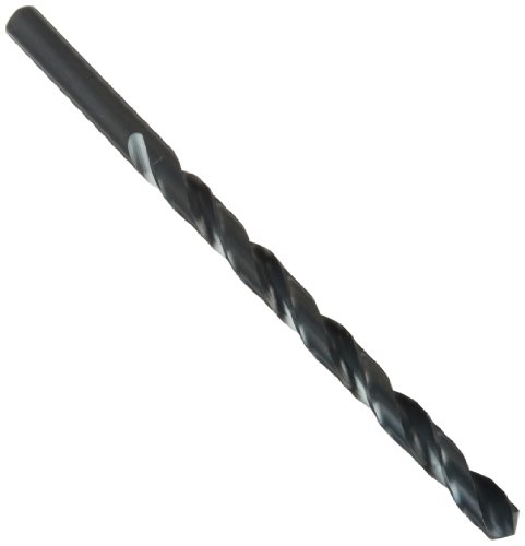 Michigan Drill 212 Series High-Speed Steel Extra-Long Length Drill Bit, Ground Finish, Round Shank, Spiral Flute, 118 Degrees Conventional Point, 1/8" Size, 12" Length (Pack of 1) #1