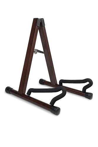 Support de guitare en bois GEWA pliable anti-chute pour guitare de concert