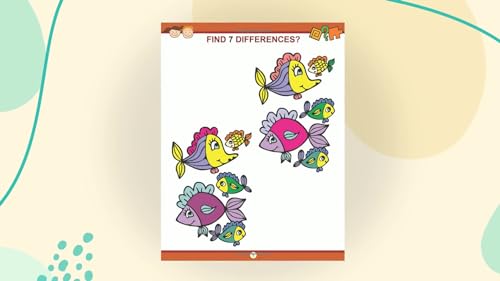 Image of My Activity - Find the Difference Activity Book | Puzzle and Brain Game Workbook for Kids Ages 2-5 | Spot the Difference, Visual Skills, Focus and Fun