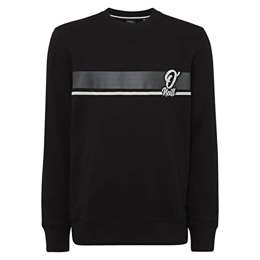 O'Neill LM Arrow Crew Sudadera Cuello Redondo para Hombre, Black out, M