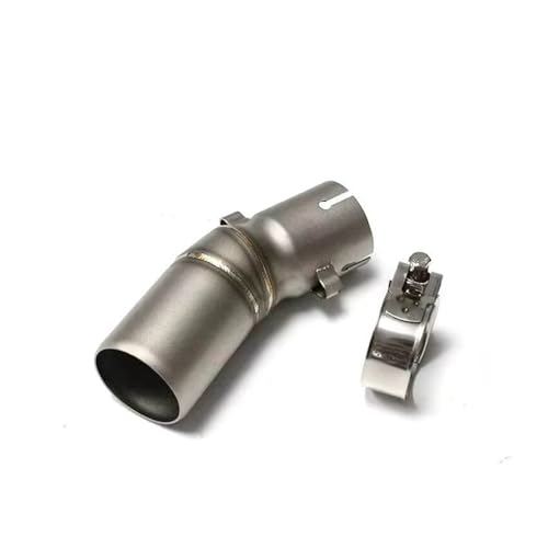 Tuyau liaison CFMOTO 450SR 2022-2023, raccord central inox haute finition