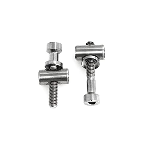 2 Sets TC4 Titanium Seat Rod Screws
