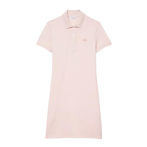 Image of Lacoste Women's Slim Fit Stretch Petit Pique Polo Dress