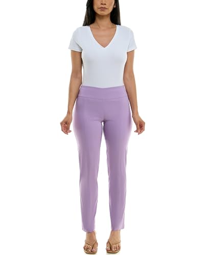 Zac & Rachel Women's Millennium Fabric - Slim Leg Pull-On Pant, Rhapsody, 164