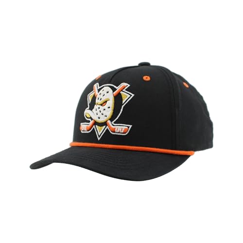 Anaheim Ducks NHL Officially Licensed Rope Hat Snapback Memento Team Color