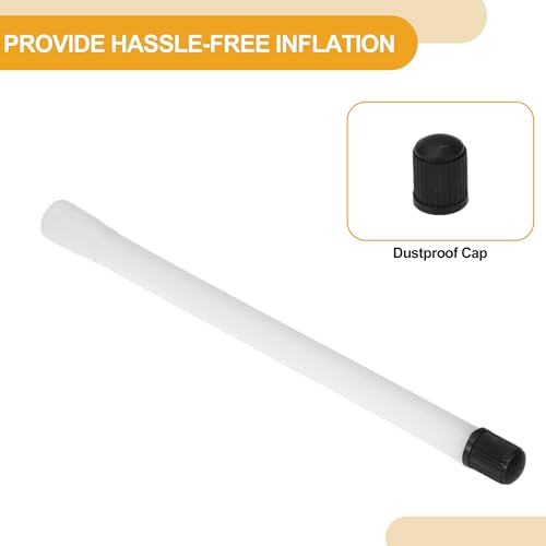 Image of 10pcs 150mm Tire Valve Extension Universal Plastic 180 Degree Tyre Valve Inflation Adapter for Car Motorcycle RV Truck Bike