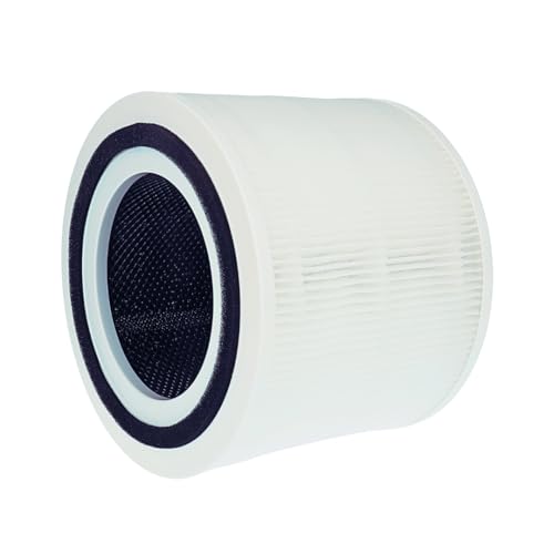 Finest-Filters Compatible Replacement Air Purifier Filter Pack of 1 OR 2 for Levoit 300S / Core 300 / Core 300-RF 3-Stage H13 HEPA + Activated Carbon (Pack of 1 Levoit Core 300S White)