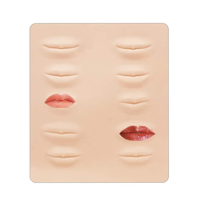 Microblading Practice Skin for Permanent Makeup Artists (Lip)