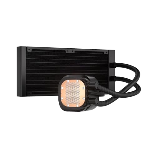 Image of CORSAIR Nautilus 240 RS Liquid CPU Cooler - 240mm AIO - Low-Noise - Direct Motherboard Connection - Daisy-Chain - Intel LGA 1851 /1700, AMD AM5 /AM4 - 2X RS120 Fans Included - Black