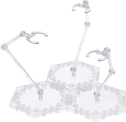 FINGERINSPIRE Actionfigurenständer Stand 3-Personen-Kampf Zusammengebauter...