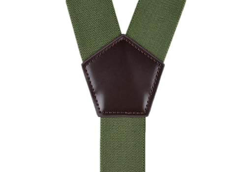 Image of Suspenders for Men with Snap Hooks Adjustable 1.4 inch Wide