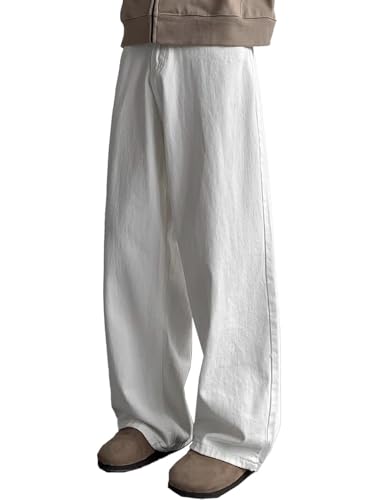 MAVQX Unisex Y2K Baggy Jeans Hip Hop Skater Jeans Vintage Dance Skateboard Pants...