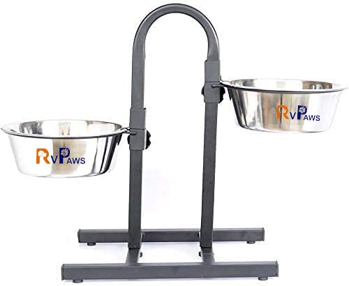 See full amazon price history chart for Woofy Dog Feeding Bowl with Adjustable Stand, Dog Elevated Diner with Stainless Steel Bowl Set, (Set of 2 Bowls with U-Stand) (1600 ML, Large) Woofy Dog Feeding Bowl with Adjustable Stand, Dog Elevated Diner with Stainless Steel Bowl Set, (Set of 2 Bowls with U-Stand) (1600 ML, Large) (B0BKQPKQ44) Amazon Price History, Amazon Price Tracker