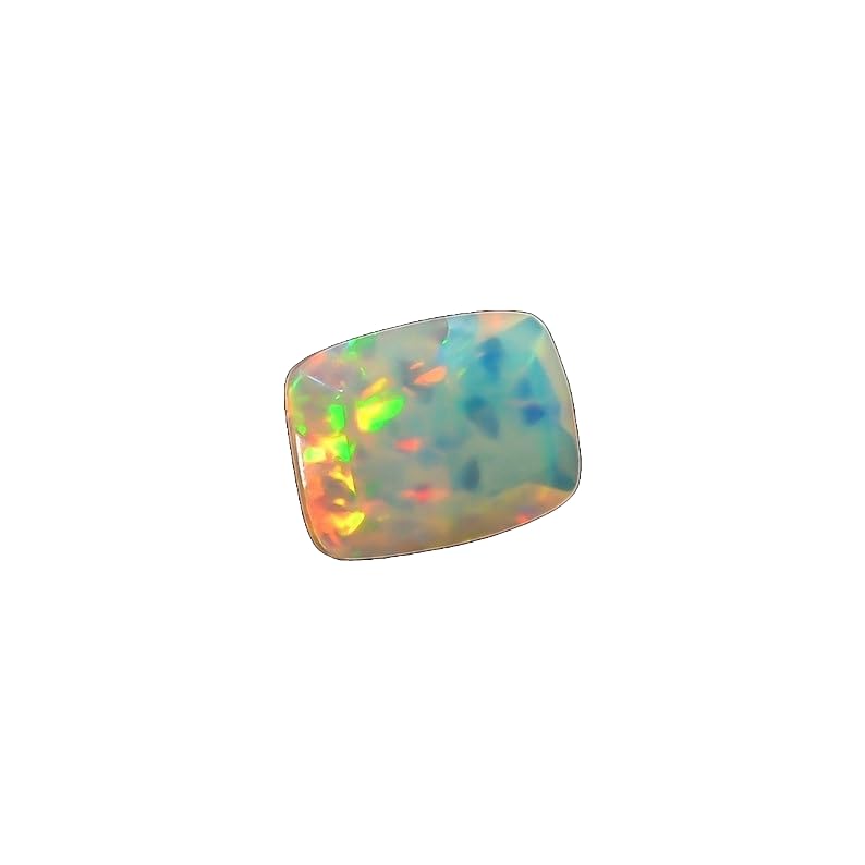 Opale éthiopienne 10 x 7 x 5 mm gemme à facettes naturelle de qualité AAA