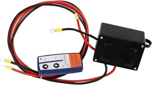 LKW-Ladekran mit 12-V-Elektrowinde, 1100 lb Tragfähigkeit, 360° drehbarer Sockel, für Hebeanwendungen auf LKW-Ladeflächen