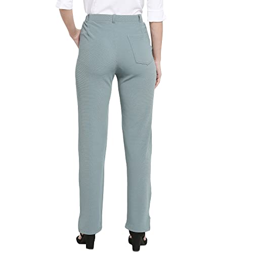 Image of Smarty Pants Women's Cotton Straight Leg Formal Trouser
