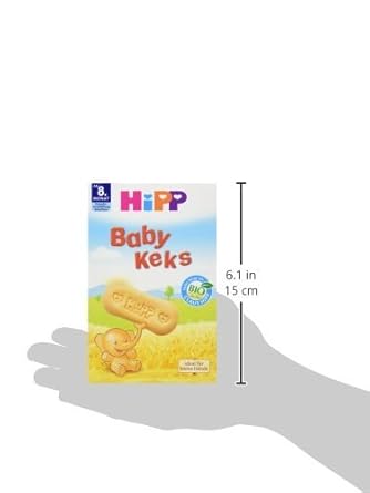 Hipp Bio Baby Keks 150 G Ab Dem 8 Monat Amazon De Grocery