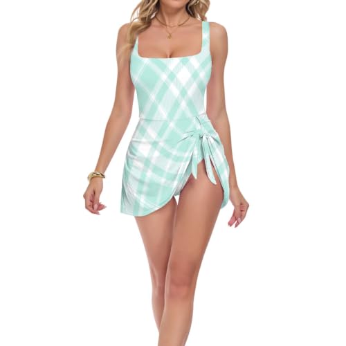 Maillot de bain une pièce vert pour la piscine et vos après-midis à la plage
