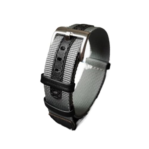 Bracelet de montre nylon tressé 20mm durable et indéformable