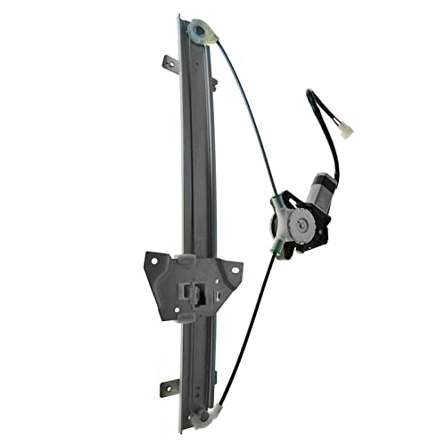 Image of TRQ Front Right Power Window Regulator & Motor Assembly Passenger Side Compatible with 1999-2003 Mitsubishi Galant