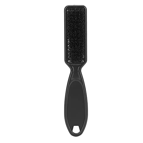 Brosse à barbe pour homme, brosse à poils fins doux en fibre fine, brosse à cheveux pour la maison, le salon de coiffure, pour enlever les poils cassés