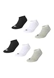 Champion Unisex – Kinder und Jugendliche Core Socks Junior 6PP Sneaker Innensocken, Grigio (Melange Chiaro),