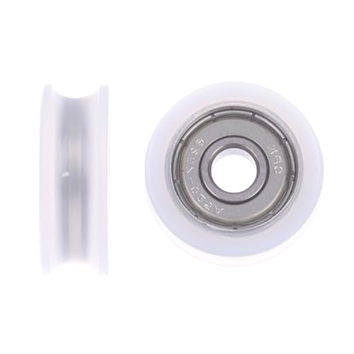 1個 625ZZ 5 * 20 * 7mm フラット ホイール ローラー 家具 ドア ウィンドウ ディスプレイ キャビネット トラック U字型軸受プーリーの溝