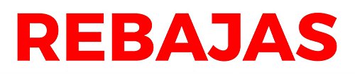 Vinilo Adhesivo de Rebajas 70x12cm | Vinilo Adhesivo Reutilizable | Muestra las Rebajas en Tu Escaparate con esta Pegatina Adhesiva Duradera, Resistente, Reutilizable y de Enorme Calidad