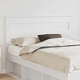 Construction robuste et facile d'entretien : cette tête de lit de 140 cm de large en bois robuste mesure 143 x 7 x 100 cm (L x l x H) pour une longue durée de vie. La surface lisse et facile à nettoyer ne nécessite qu'un chiffon sec pour l'entretien, idéal pour un usage quotidien.