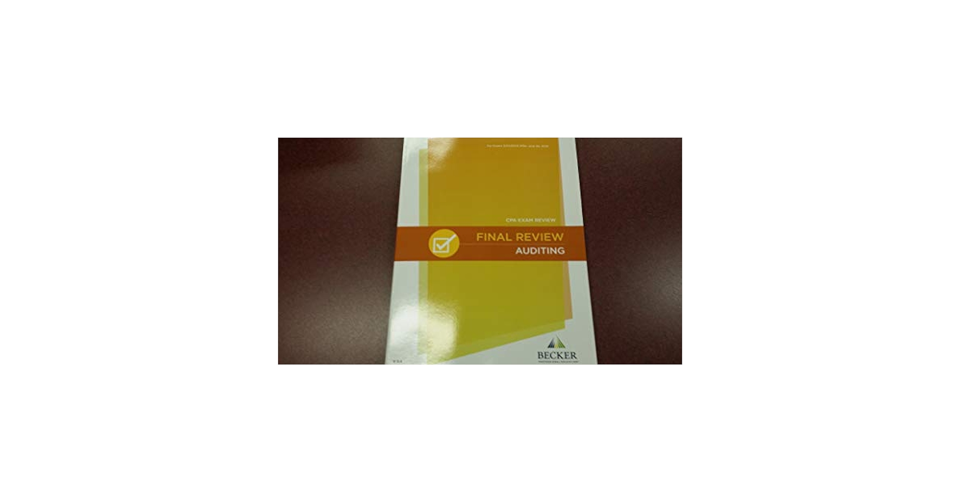 Becker CPA Review 4冊(Final reviewを含む) Becker CPA FINANCIAL FINAL REVIEW For Exam Scheduled After