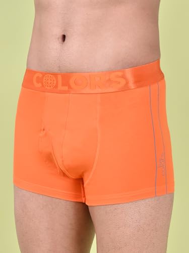 Image of Rupa Colors Pep Collection Trunk for Men, Cotton Blend, Anti Ride-Up, Snug Fit, Pack of 1