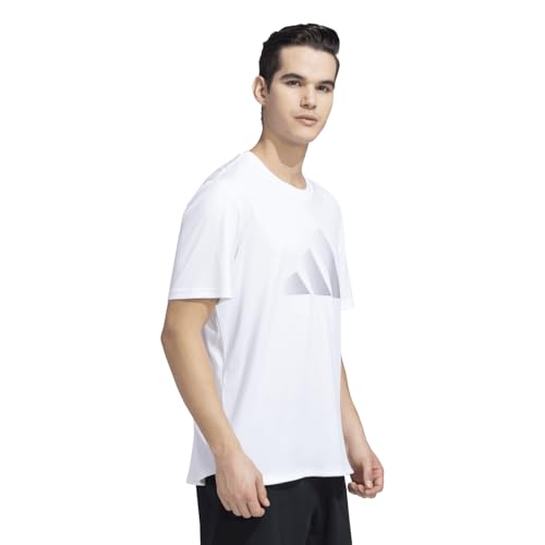Image of adidas Men's Polyester Regular Fit T-Shirt