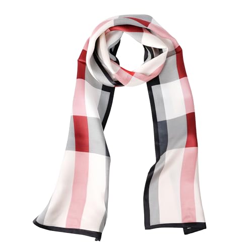 MEISEE 100% Mulberry Silk Scarf for Women 59”*6.3” Long Headscarf