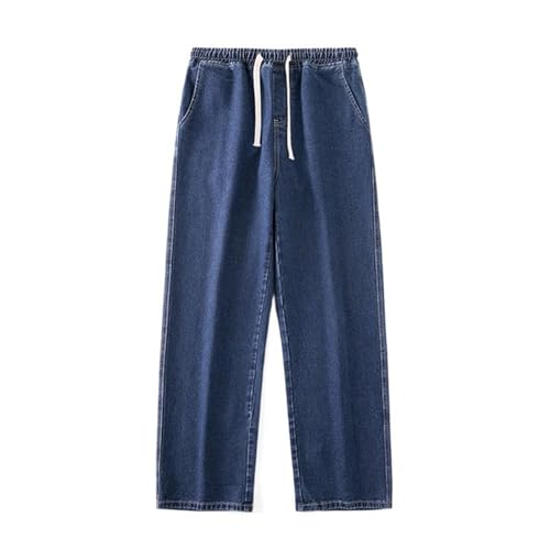 Men's Spring Retro Loose Straight-Leg American Casual Jeans
