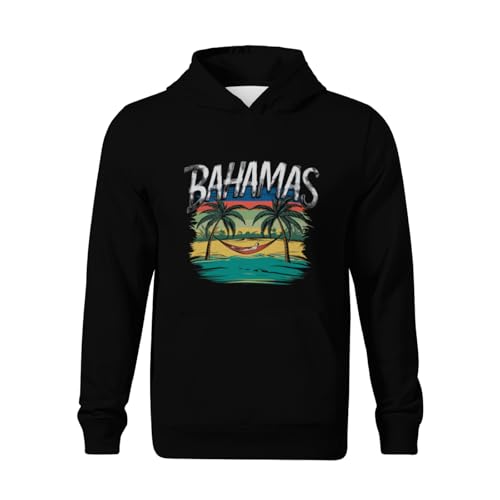 Kids Cool Proud Bahamas Gift Design Idea Boys Girls Lightweight Kangaroo Pocket Fleece Hoodies2