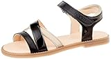 Material exterior: Sintético Geox J SANDAL KARLY GIRL Sandalia Bebé-Niñas, Negro (Black Platinum), 24 EU