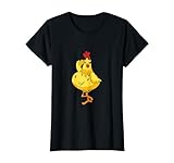 Womens Funny Flirty Chicken Poser T-shirt / Night Shirt / Pajamas