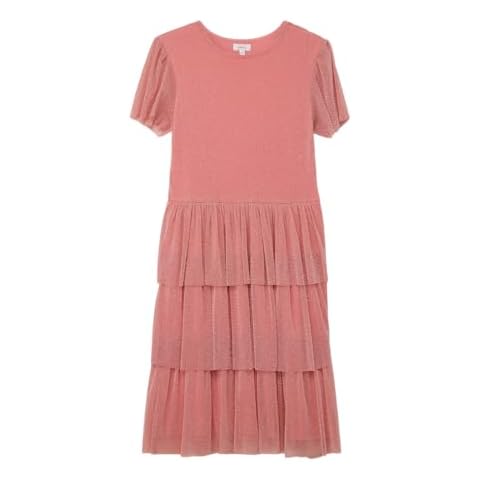 s.Oliver Girl's Regular Fit Glitter Dress Cover