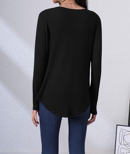 HIYIYEZI Cardigans for Women Casual Long Sleeve Open Front Cardigans with Pockets2