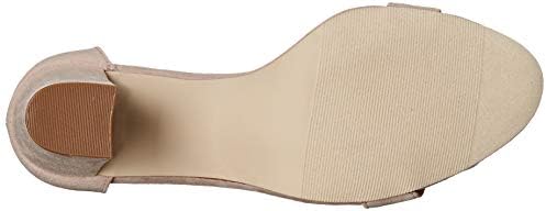 Madden Girl Women's Beella Heeled Sandal, Blush Fabric, 7.5 | Image 3