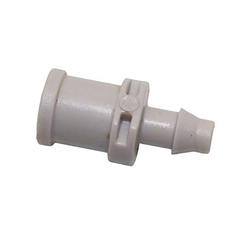 Adaptateur de tuyau d'arrosage 4/7mm et connecteur à barbe 6mm pour serre - Lot de 50