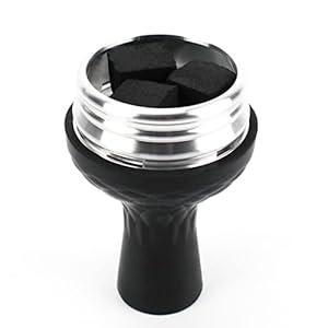 Hookah Bowl Set with Naagrani Smokebox Heat Management Device Hookah Head Silicone Shisha Bowl