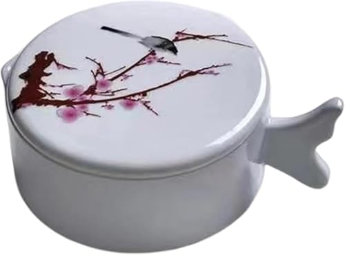 SLLS 硯石 青磁 円硯 蓋付き 多機能 墨池 筆置き付き 筆洗 平皿兼用 揮発防止 書道具 文房具 陶磁器製 インク皿 顔彩用 水墨画 日本画 学生 学習用 書道練習 ギフト用