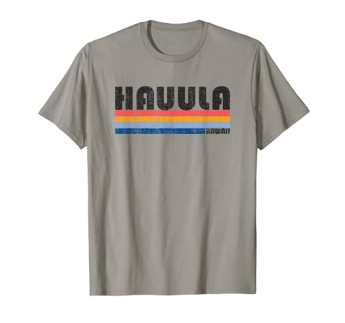 Show your Hauula, HI Hometown Pride with this Retro 70s 80s T-Shirt