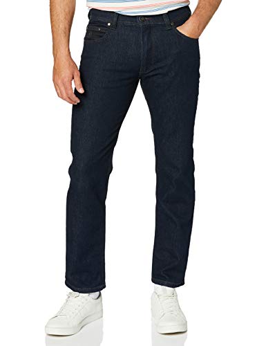 bugatti Herren Jeans Regular Fit Five-Pocket Baumwoll-Stretch Denim