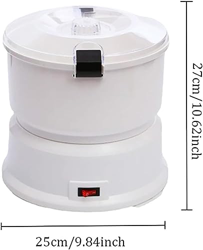 Elektrischer Gemüseschäler, Automatische Schälmaschine für Kartoffeln, Karotten, Äpfel, einfach zu bedienendes Küchenhelfer, 1 kg Kapazität