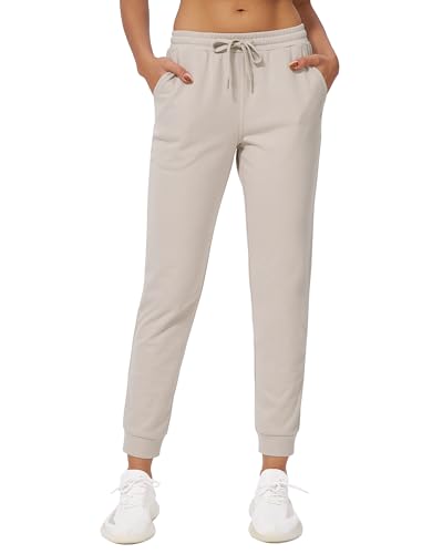 Stelle Womens High Waist Drawstring Jogger Athletic Lounge Sweatpants with Pockets